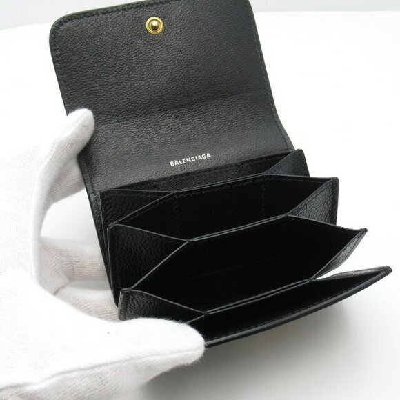 Balenciaga Wallet Black Accessories Business Holder - Picture 6 of 10